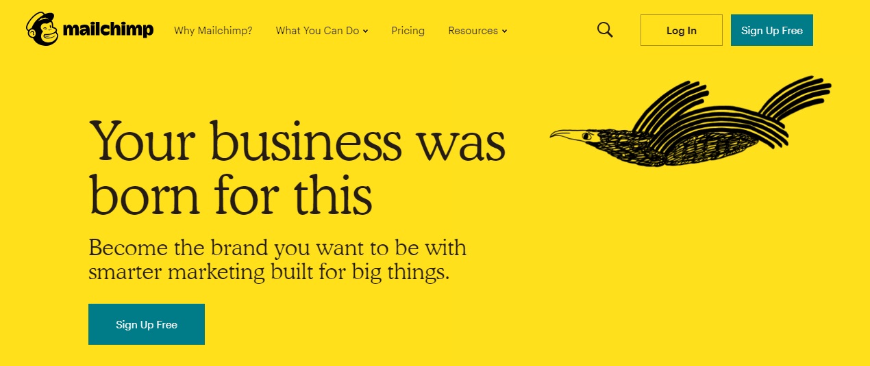 рассылка через MailChimp